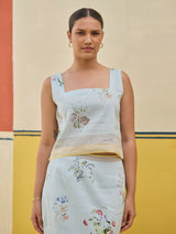 Leena Floral Co-ord Set
- Sky
