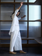 Anaya Linen Co-ord Set - Ivory