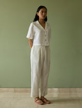 Tala Forever Linen Pants - Ivory