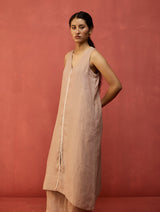 Rohe Sleeveless Linen Tunic - Dusty Rose