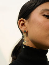 Iris Earring - Sea