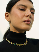 Raya Necklace - Berry