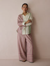Leena Patchwork Linen Co-ord Set