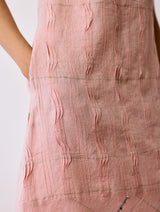 Dana Pintuck & Pleat Sleeveless Co-ord - Pink