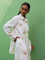 Alila Hand-Embroidered Co-ord Set - White