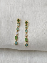 Aarya Earrings - Sea