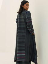 Daphne Merino Wool Kurta Sets - Charcoal