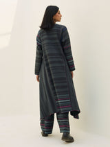 Daphne Merino Wool Kurta Sets - Charcoal