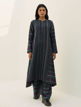 Daphne Merino Wool Kurta - Charcoal