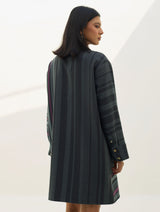 Eden Patch Pocket Dress - Charcoal