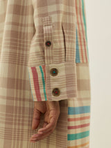 Eden Patch Pocket Dress - Beige