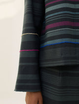 Noelle Merino Wool Co-ord Set - Charcoal