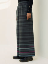 Vola Merino Wool Culottes - Charcoal