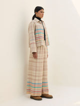 Vola Merino Wool Culottes - Beige