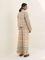 Noelle Merino Wool Co-ord Set - Beige