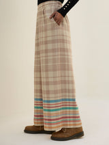 Vola Merino Wool Culottes - Beige