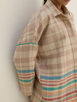 Ellen Dolman Sleeve Shirt - Beige