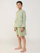 Kei Timeless Linen Shorts - Mint