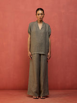 Hoshi Linen Co-ord Set - Grey