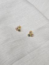 Myra Stud Earrings - Rose