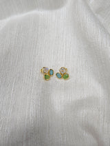 Myra Stud Earrings - Sea