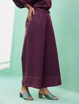 Mapa Linen Culottes - Wine