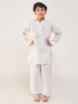 Neo Timeless Linen Pants - Ivory