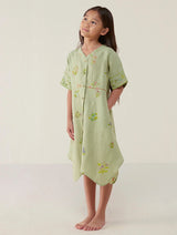 Inoya Linen dress - Mint