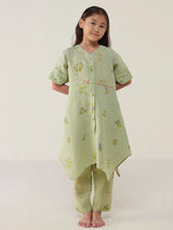 Inoya Linen Co-ord Set - Mint