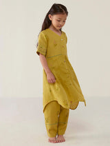 Inoya Linen Co-ord Set - Ochre