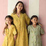 Inoya Linen dress - Mint