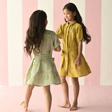 Sia Floral Dress - Mint