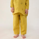 Jay Forever Linen Kurta Set - Ochre