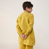 Jay Forever Linen Kurta - Ochre