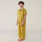 Neo Timeless Linen Pants - Ochre