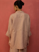 Yoko Forever Linen Co-ord Set - Dusty Rose