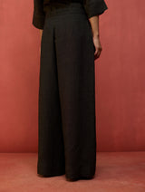 Yoko Forever Linen Co-ord Set - Charcoal