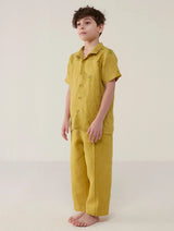 Neo Timeless Linen Pants - Ochre