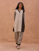 Hana Linen Pant - Charcoal