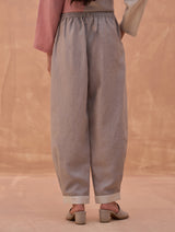 Hana Linen Pant - Off White