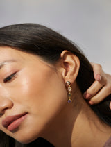 Jen Earrings - Lavender