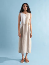 Asuka Color-Blocked Dress - Dawn