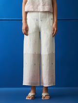 Wei Jamdani Linen Pants
