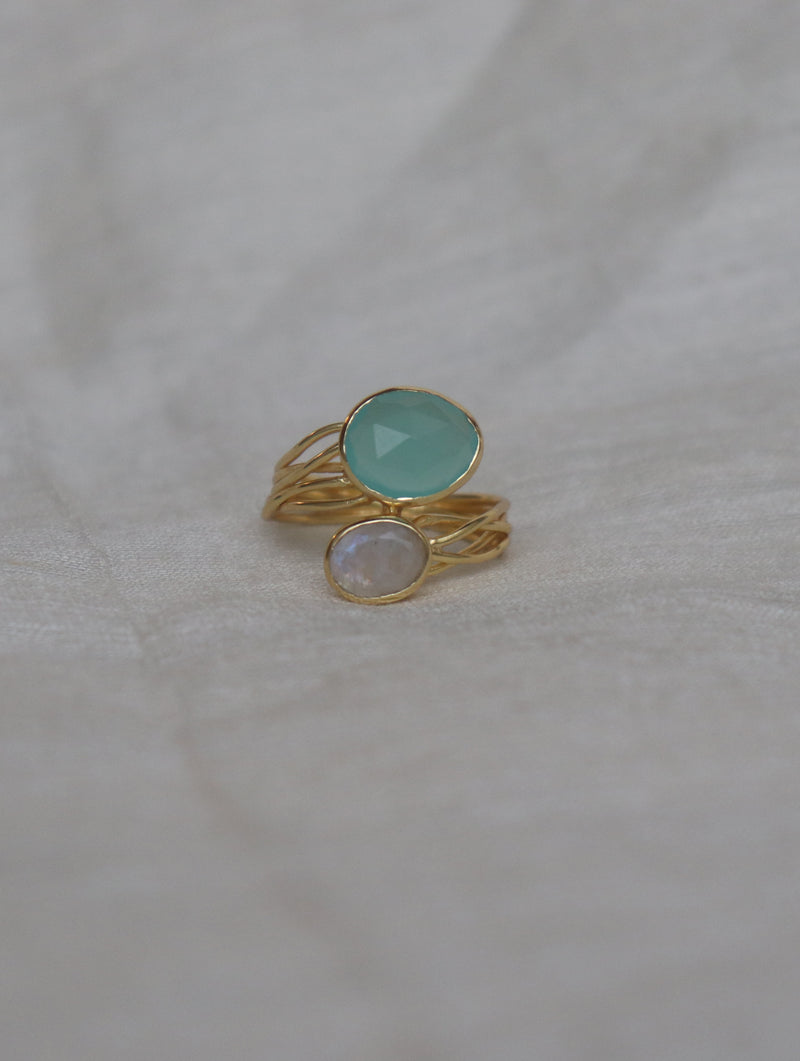 Manan Rind Kiara Ring - Sea – Manan