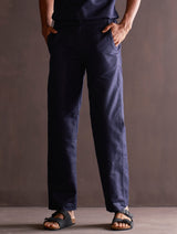 Akio Live-in Pants - Navy