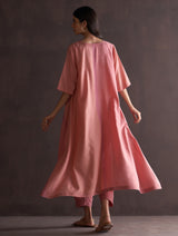 Sora Asymmetrical Co-ord Set - Coral