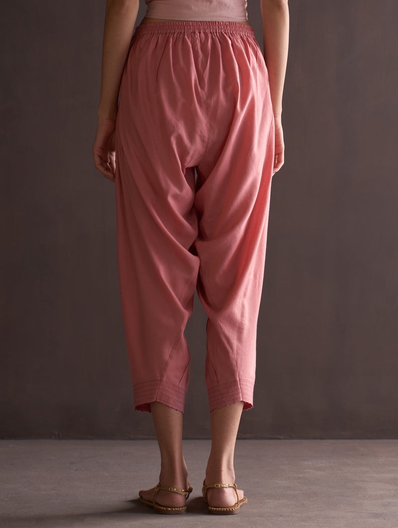 Ikai Salwar Pant - Coral