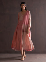 Nesa Pleated Dress - Blush