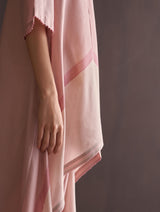 Sora Asymmetrical Top - Blush