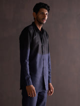 Kio Ombre Shirt - Midnight